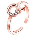 thumbnail image 1 of XWSHYW Anillos Anillo de Letras 26 Letras Inglesas Diseño Artístico Combinación Diamante Pareja Regalo, 1 of 2