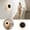Black, variant on Zguuel Modern LED Wall Lamp, Round Acrylic Metal Wall Sconce for Bedroom Living Room Corridor, 3 Color Temperature Dimmable Decorative Wall Light, Contemporary Indoor Lighting Fixture - 30cm White