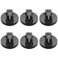 thumbnail image 1 of 6X Plastic Kitchen Gas Stove Stove Oven Control Rotary Knob Black, 1 of 8