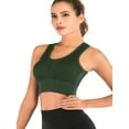 thumbnail image 5 of LELINTA Seamless High Impact Sports Bra Women Yoga Bra Crop Tops Workout Fitness Activewear Mesh Padded Shirts, 5 of 8
