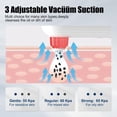 thumbnail image 4 of 5 in 1 Blackhead Remover, Electric Face Scrubber with Hot and Cold Functions, Cordless Face Cleansing Brush with 3 Speeds, 3 Replaceable Heads, Gifts for Her or Him, 4 of 7