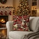 thumbnail image 1 of Seyotauo Red Christmas Pillow Covers 18x18 Farmhouse Christmas Decorations Snowman Wreath Santa Claus Tree Merry Christmas Holly Jolly Winter Holiday Decor Throw Cushion Case for Home Couch, 1 of 6