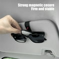 thumbnail image 6 of YiBai Car Glasses Clip Car Visor Storage Glasses Organizer Car Sunglasses Clip Car Interior Decoration Supplies,for Men Dad,Silver, 6 of 6