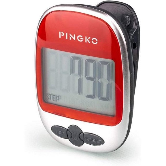 PINGKO Outdoor Multi-Function Portable Sport Pedometer Step/Distance/Calories/Counter