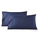 thumbnail image 3 of HC Collection King Pillow Cases Set of 2- Microfiber, Extra Soft Pillowcases - Easy Care & Machine Washable - Navy, 3 of 4