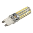 thumbnail image 3 of 5x 5W G9 2835 Lámpara SMD Foco de cuerpo de silicona Luz de maíz 48 piezas Bombilla LED (blanco cálido), 3 of 5