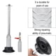 thumbnail image 3 of Martillo de tracción para reparación de abolladuras neumáticas pesadas, herramienta deslizante con ventosa para reparación de abolladuras de carrocería de coche Jadeshay A, 3 of 8