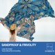 thumbnail image 4 of Manta de Playa Sobredimensionada Famstar 198x279 cm Impermeable y Antiarena, 4 of 7
