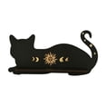 thumbnail image 3 of Naittoop Gothic Cat Shaped Floating Shelf Wooden Wall Mounted Storage Rack for Crystals and Collectibles Decorative Display Shelf for Bedroom Living Room Witchy Home Decor A, 3 of 7