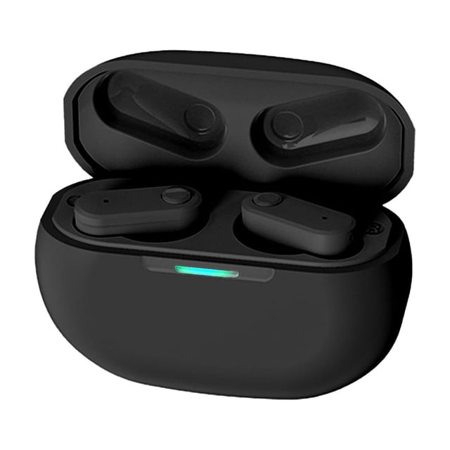 Herunwer T89 Semi-In-Ear Wireless Bluetooth Earbuds with Active Noise Cancellation, 8H/32H Playtime