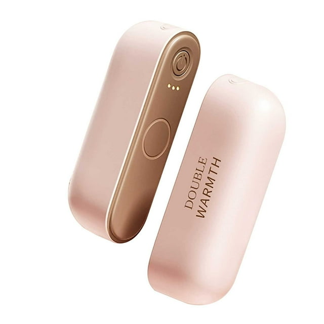 CREATITOY 1 Pce Chauffe-Mains Magnétique USB - Rechargeable 2-en-1, Mini Accessoire Chaud d'Hiver Portable