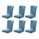thumbnail image 1 of 6 sillas con fundas para asientos de sillas Advancent alta elasticidad azul brumoso, 1 of 6