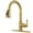 Gold-Vintage Style, variant on Vintkitchen Faucets With Pull Down Sprayer