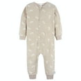 thumbnail image 2 of Gerber Baby and Toddler Girls Footless Fleece Pajamas, 3 Pack, Sizes 12 Months - 5T, 2 of 8