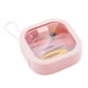 thumbnail image 1 of Inteprter Mini caja de almacenamiento para pinzas para el cabello, fácil y cómodo acceso, ABS, compacta y delicada, multifuncional Almacenamiento y organización del hogar Rosa, 1 of 6