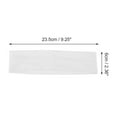 thumbnail image 4 of Unique Bargains Ergonomic Design Headband Elastic Headband for Sport White 1 Pc, 4 of 6