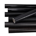 thumbnail image 4 of Pegatinas negras impermeables, papel de pared autoadhesivo a prueba de aceite para cocina, muebles, mesa, armario, puerta, película de renovación, 4 of 5