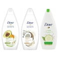 thumbnail image 2 of Dove Body Wash Shower Gel 16.9 Oz Flavor:Nourishing Set Size:Pack of 3, 2 of 2