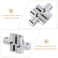 thumbnail image 5 of unbranded Bisagra Reforzada Para Puertas Plegables Con Material Zinc Y Plata, 5 of 5