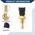thumbnail image 3 of Sensor de temperatura del refrigerante del motor Unique Bargains No.6238422 Sensor de temperatura del agua para BUICK ENCLAVE 2008-2017 1 Pc, 3 of 6