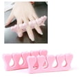 thumbnail image 2 of Soft Foam Toe Finger Separators Dividers Combs For Manicure Yuyangstore Lima y pulido, 2 of 8