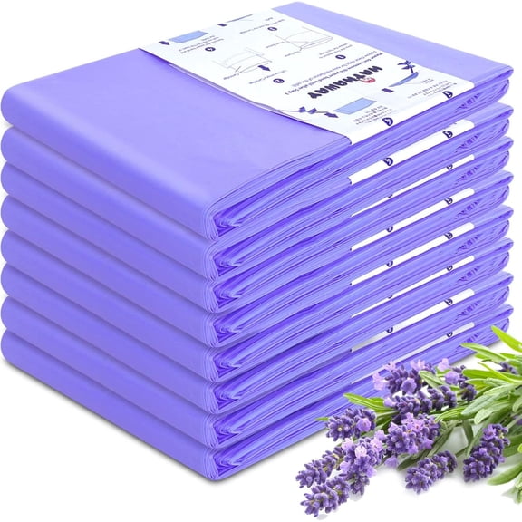 Refills Compatible with XIULIN Classic, 30% Extra Length Diaper Pail Refills 8 Pack Diaper Pail Liners Lavender Scent