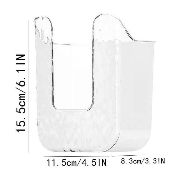 Wet Wipes-Baby Wipe Wall Dispenser| Mounts on a Wall and Holds Up to a 84 Count Pack of Wipes | Keeps Wipes within Easy Reach | One-Handed Wipes Dispensing Diaper Station