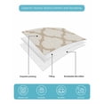 thumbnail image 4 of Full Size Quilt Bedding Set, Beige Moroccan Reversible Summer Quilt 3 Pieces, Morocco Geometric Quatrefoil Lattice Lightweight Bedspreads Coverlets with 2 Pillow Shams for All Seasons, 4 of 5