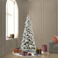 thumbnail image 5 of Vickerman 6' Flocked Kodiak Spruce Artificial Christmas Tree, Unlit, 5 of 5