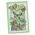 thumbnail image 4 of Butterfly Cross Stitch Pre-printed Design Works 32 x 47cm 14CT Counted, 4 of 9