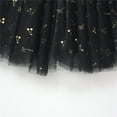 thumbnail image 5 of AJTQTH Girls Skirt Summer Cute Cartoon Sequins Short Skirt Mesh Layered Fluffy Skirt Summer Elastic Waist Princess Skirt for Holiday Party Outfits Black 4 Years, 5 of 6