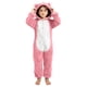 thumbnail image 2 of Mono de manga larga con capucha para niñas, pijama informal de invierno cálido, ropa de dormir para mujer, pantalones de terciopelo ártico de doble cara, 2 of 6