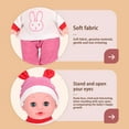 thumbnail image 6 of KOYPTL 12 Inch Reborn Realistic Baby Doll,Premium Weighted Lifelike Newborn Dolls with Poseable Limbs and Cloth Body, Birthday Christmas Gift for Toddlers Kids Boys Girls 3+, Elderly and Collectors, 6 of 6
