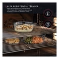 thumbnail image 3 of Set 3 Recipentes Redondos De Vidrio Cookify, Tapa Hermética | Refractarios Contenedores Resistentes Sin Bpa, Aptos Para Horno, Congelador, 3 of 6