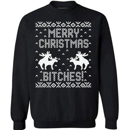 merry christmas btches christmas sweatshirt ugly christmas sweater xmas holiday sweatshirt funny christmas sweater party humping reindeer merry christmas - Funny Christmas Sweater merry christmas btches christmas sweatshirt ugly christmas sweater xmas holiday sweatshirt funny christmas sweater party humping reindeer merry christmas - Funny Christmas Sweater