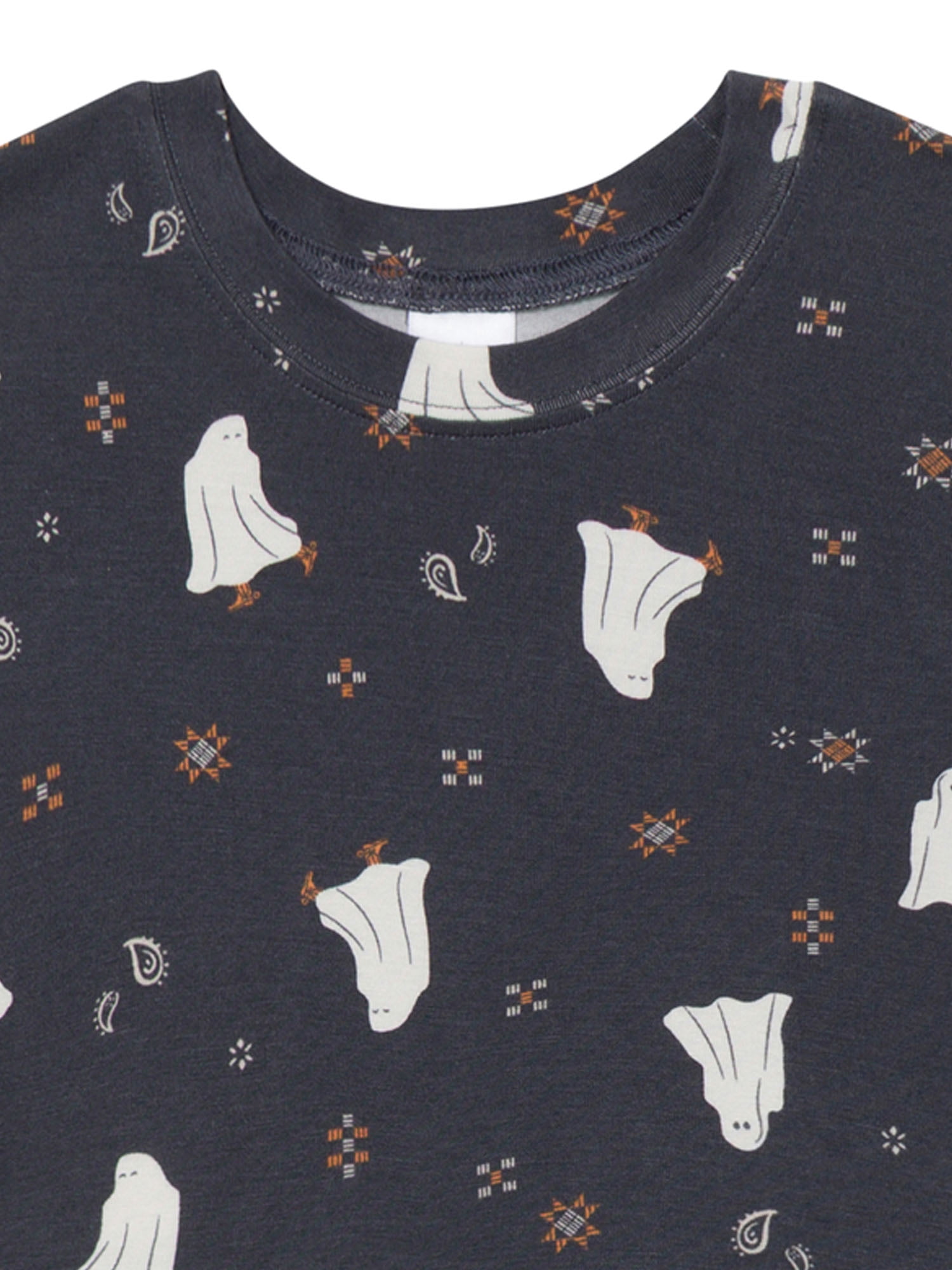 Modern Moments by Gerber Neutral Long Sleeve Halloween Pajama Set, 2-Piece, Sizes 6 - 12 Kids