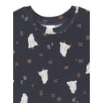 thumbnail image 4 of Modern Moments by Gerber Neutral Long Sleeve Halloween Pajama Set, 2-Piece, Sizes 6 - 12 Kids, 4 of 8