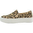 thumbnail image 2 of Soda Flat Women Shoes Slip On Loafers Casual Sneakers Memory Foam Insoles Hidden Platform / Flatform Round Toe HIKE-G Bob Cat Print 8.5, 2 of 5