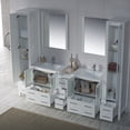 thumbnail image 4 of 102" Freestanding Bathroom Vanity Cabinet - Glossy White, 4 of 7