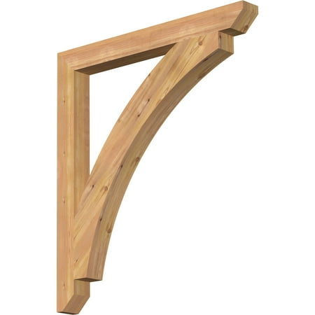 

Ekena Millwork 3 1/2 W x 36 D x 40 H Thorton Slat Smooth Bracket Western Red Cedar