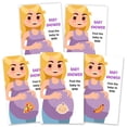 thumbnail image 1 of 40 Cute Baby Shower Games - Scratch Off Lottery Ticket Raffle Cards Baby Shower Game - Raffle Tickets 4 Winners Cards and 4 Different Loser Cards Designs, 1 of 4