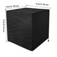 thumbnail image 3 of asddcavvf Air Conditioner Cover Square Weather Proof Heavy Duty Air Conditioner Cover Durable AC Winter Cover for Outside Unit Designed To Fit Your Exact AC Unit Perfectly 25 Gallon Storage with Lids, 3 of 7