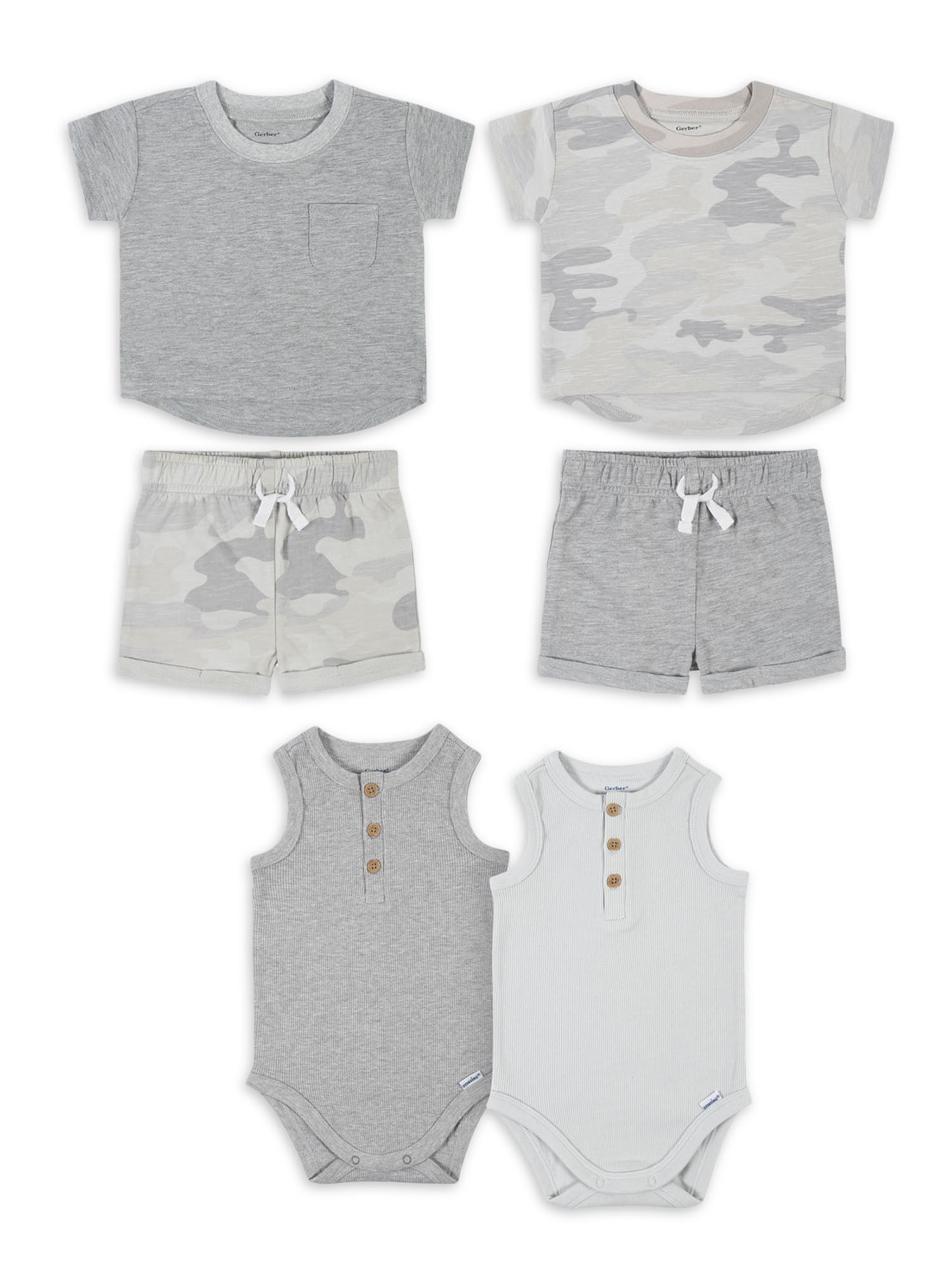 Unisex Girls Short Sleeve Tees 0-24 Months Boys Baby Sleeveless Tank Tops 100% Cotton Shirts 