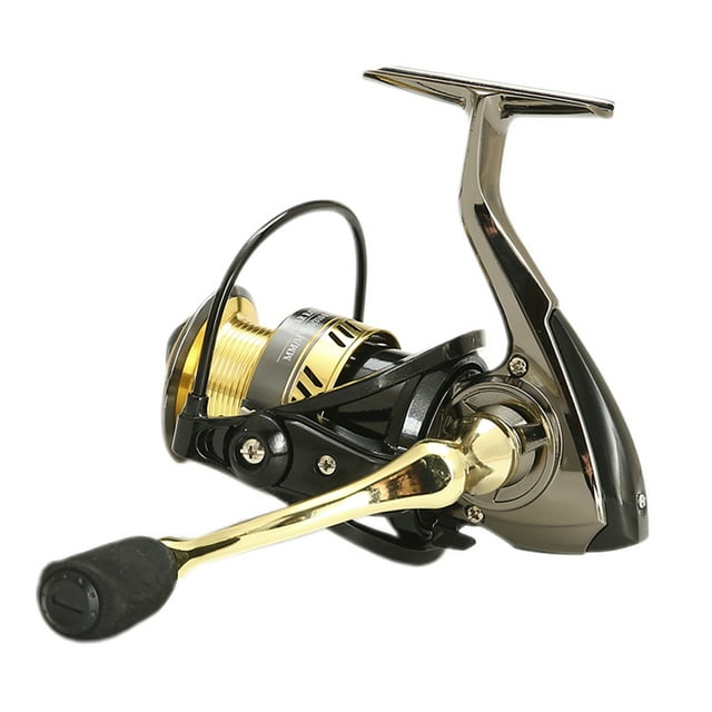 2000-7000 Series Metal Spool Spinning Reel 8KG Max Drag 5.2:1 Ultra Smooth Powerful Fishing Reel