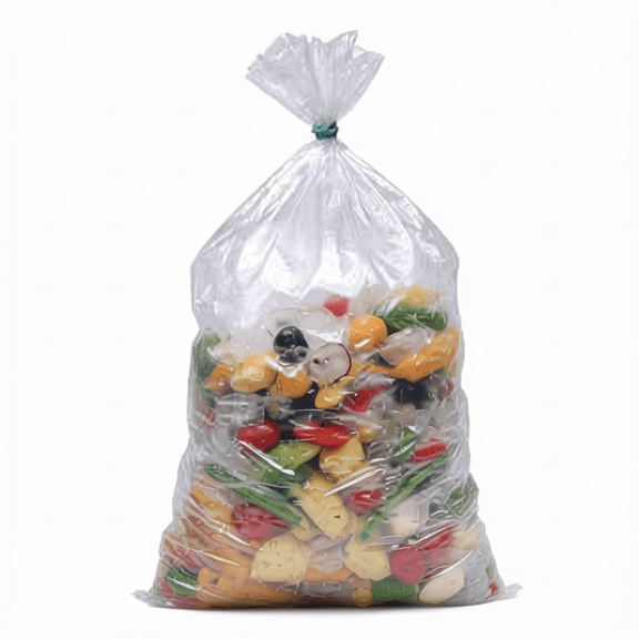 3.5 Gallon Bucket Liners 30 Pack, 20x22 Inch HDPE Food Storage Bags for Marinating Brining and Freezing, Leak Proof Heavy Duty Plastic Bags