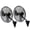 Black-2 Pack, variant on 24” Wall Mount Fan 8000 CFM High Velocity Industrial Heavy Duty Fan with 3-Speed Oscillating Commercial Use for Warehouse, Garage, Factory, Black