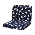 thumbnail image 2 of Funda para Silla de Taburete de Bar, Funda de Asiento Cuadrada Extraíble para Cafetería, Pub, Taburete, Protectores de Silla con Respaldo Bajo, Estilo 2 Baoblaze funda para taburete de bar, 2 of 8