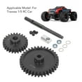 thumbnail image 3 of 2PCS Acier Trempé Engrenage et Arbre d'Entraînement Remplacement pour Voiture RC 1/5, Roulement Stable et Traitement Fin, Modèle Applicable, Installation Facile, 3 of 8