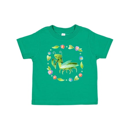 

Inktastic Praying Mantis with Flowers and Leaves Gift Baby Boy or Baby Girl T-Shirt