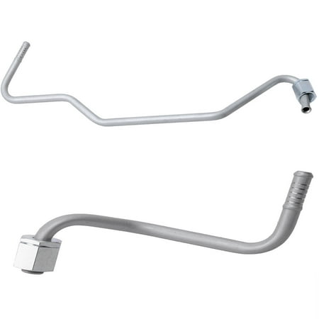 Jeep Transmission Sensor - TOPAZ 52079432AC + 52079753AB Auto Transmission Oil Cooler Line Kit on Radiator for Jeep Grand Cherokee 99-03 4.0L